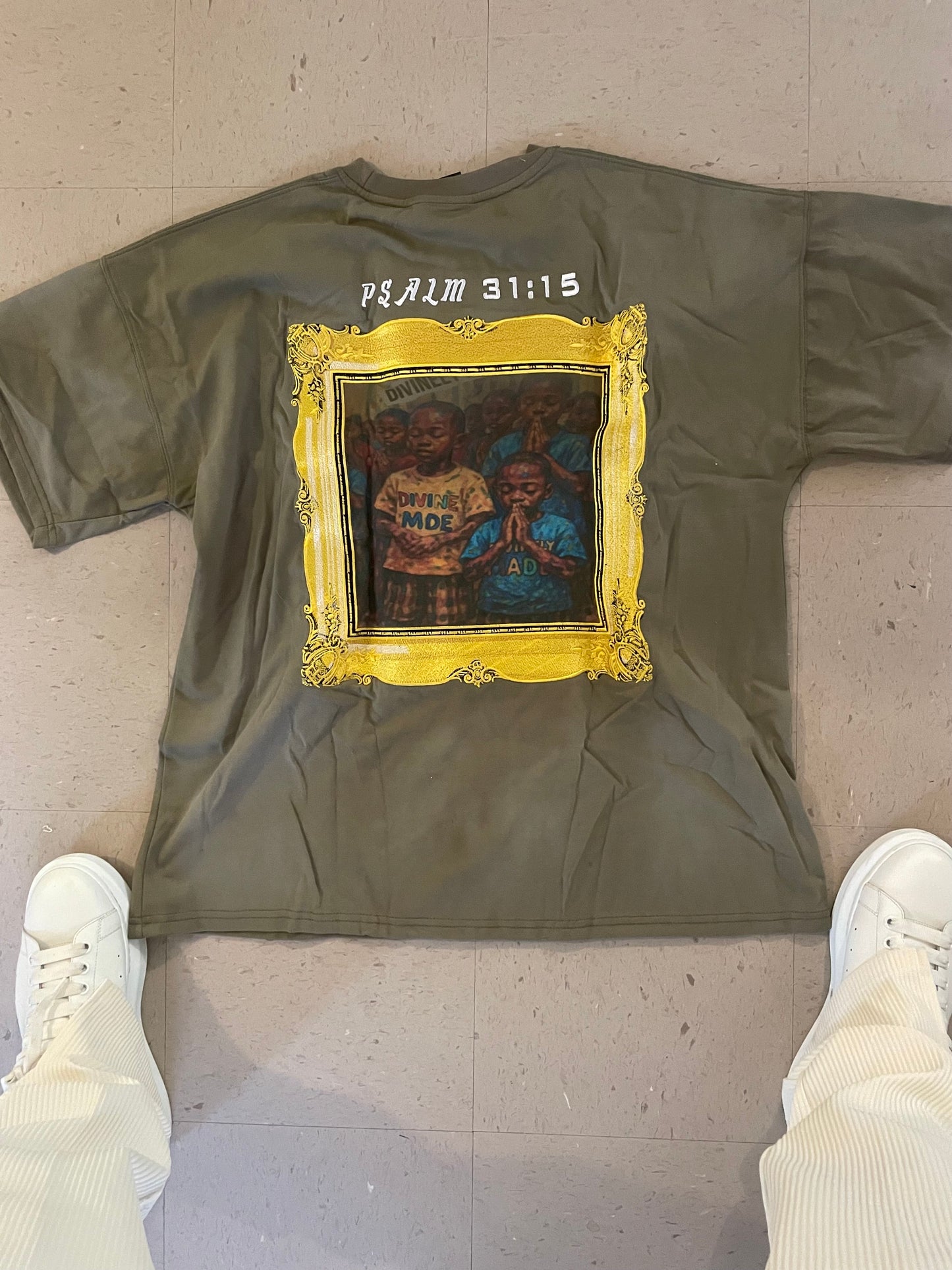 Branded By God (Olive Green) Regular Tee
