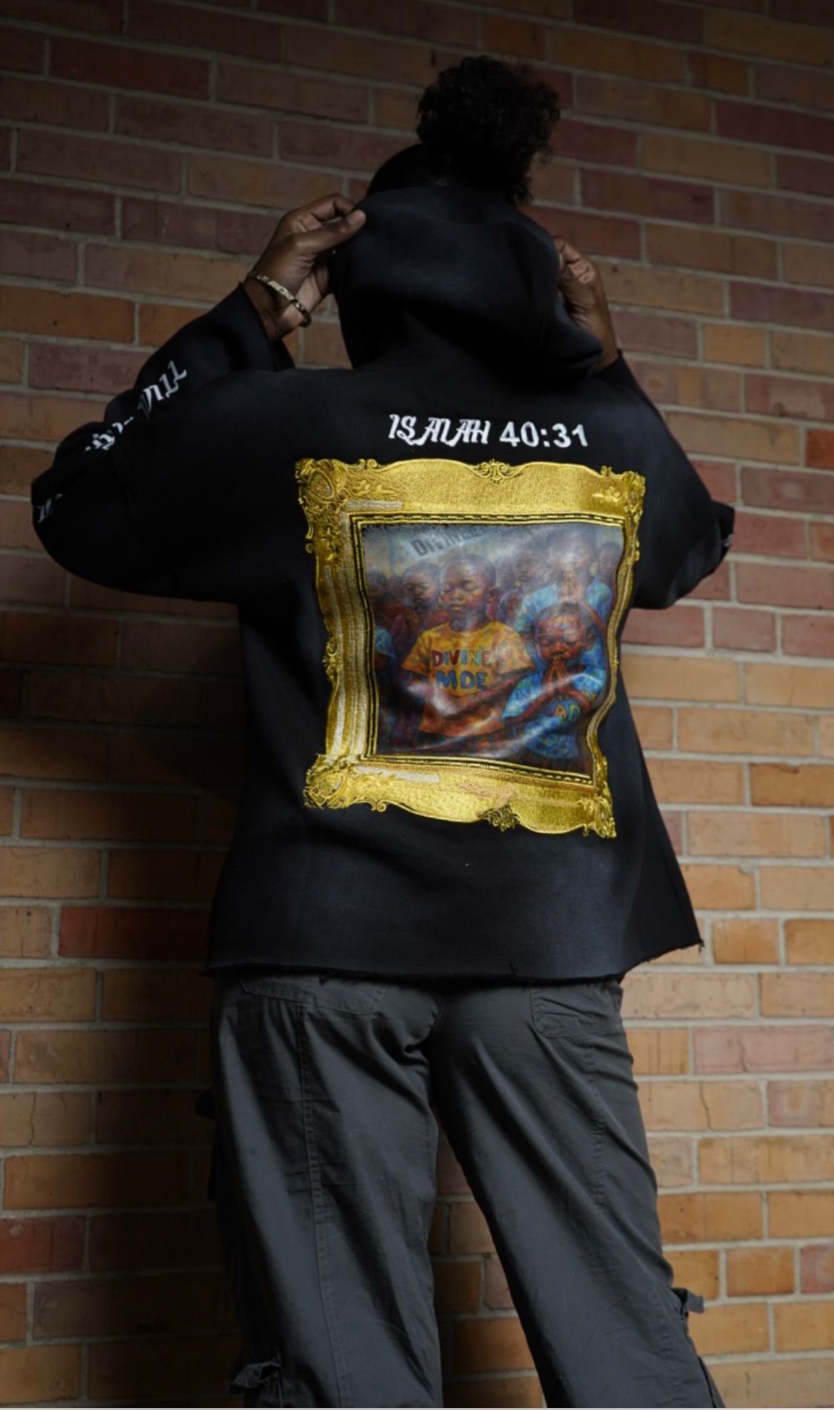 Branded by God Hoodie 'Black'