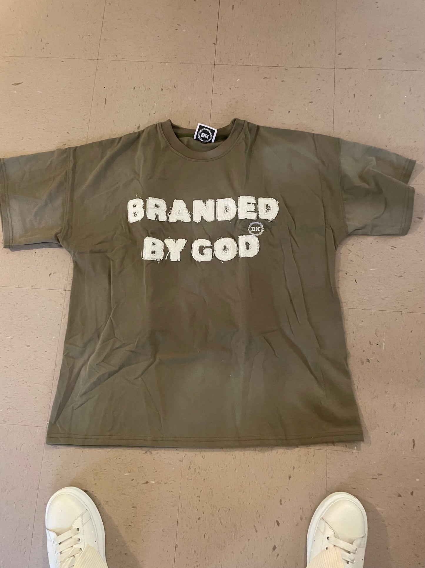 Branded By God (Olive Green) Regular Tee