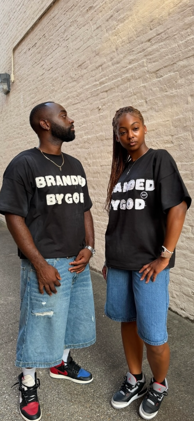 Branded By God “Black Tee”