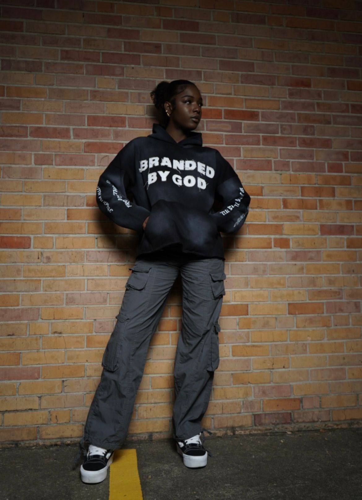 Branded by God Hoodie 'Black'