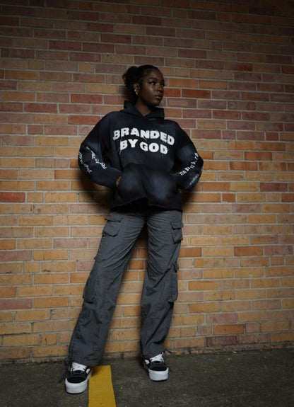Branded by God Hoodie 'Black'